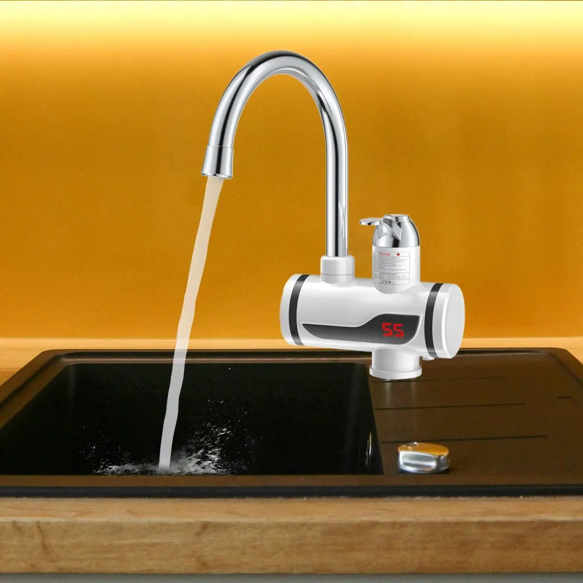 Despídete del Agua Fría: Calentador Instantáneo para Cocina y Baño