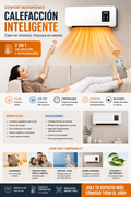 🏠 Confort Total Todo el Año: Calefacción y Ventilación en un Solo Equipo